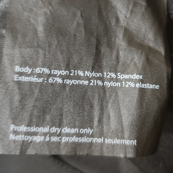 Alexander Wang Zippered Hem Stretch Office Outing Leggings sz 8 black - Picture 8 of 10